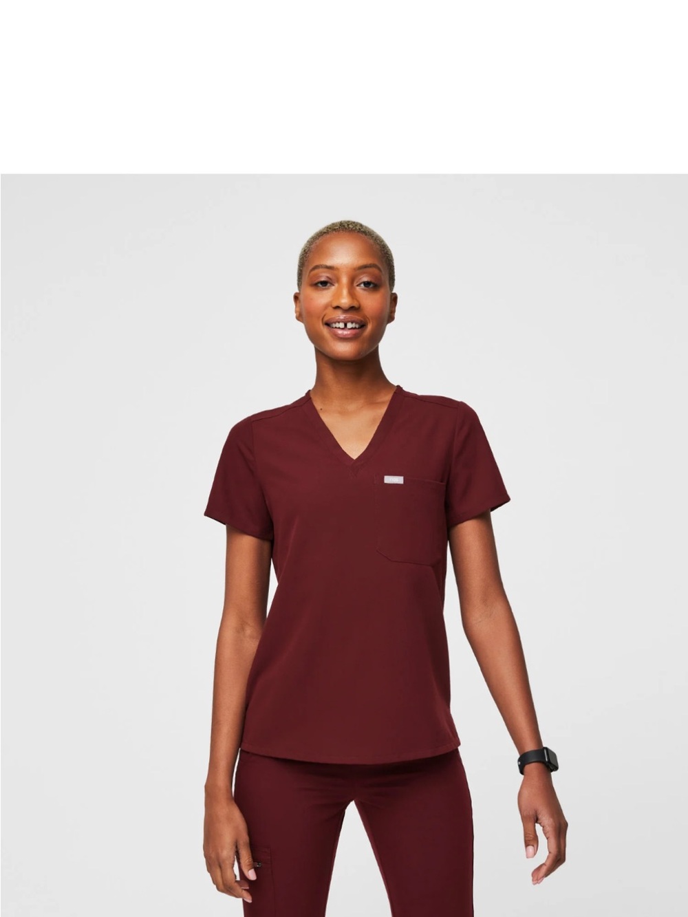 Figs Women’s Burgundy Set